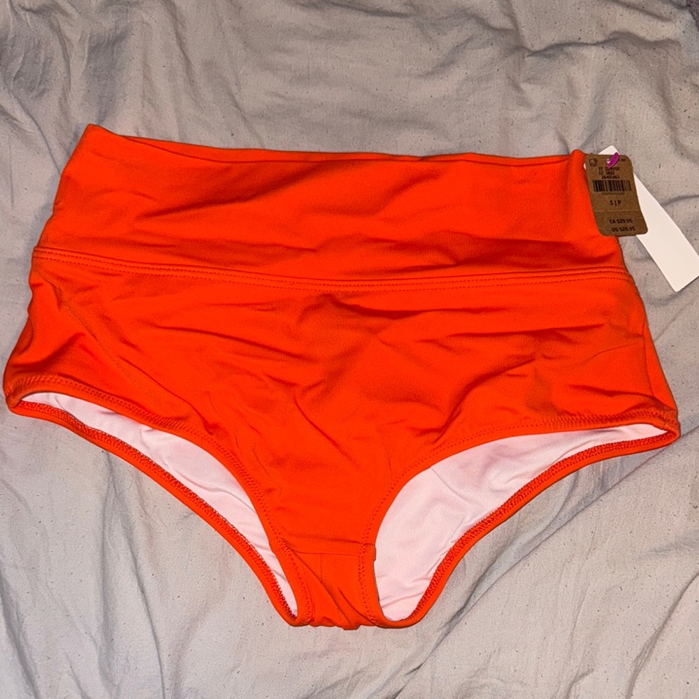 PINK Victoria's Secret Orange Bikini Bottom